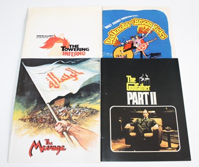 Lot 1265 - A collection of film brochures and promotional...