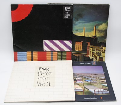 Lot 1128 - Pink Floyd, a collection of seven LP's to...
