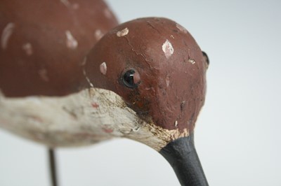 Lot 314 - Guy Taplin (b.1939) - Curlew, painted wood,...