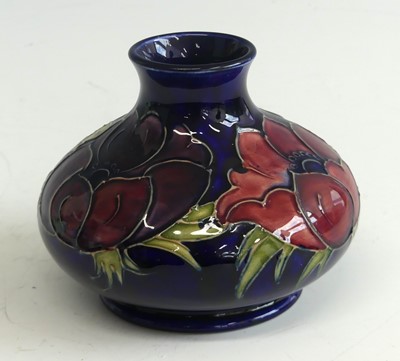 Lot 29 - A Moorcroft Anenome pattern pottery vase, of...