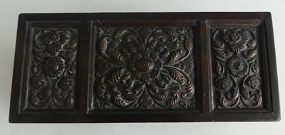 Lot 270 - An Arts & Crafts Anglo-Indian hardwood and...
