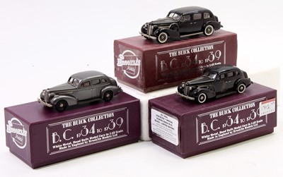 Lot 1712 - Brooklin Models Buick Collection 1/43rd scale...