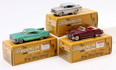 Lot 1713 - The Brooklin Collection 1/43rd scale white...