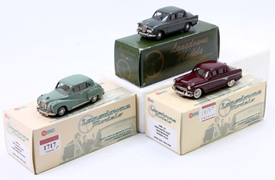 Lot 1717 - Lansdowne Models 1/43rd scale white metal...