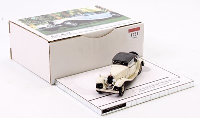 Lot 1721 - Heco Miniatures hand-built limited edition...