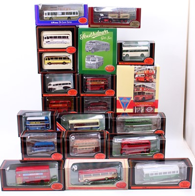 Lot 859 - 16 boxed EFE 1/76th scale mostly bus and coach...