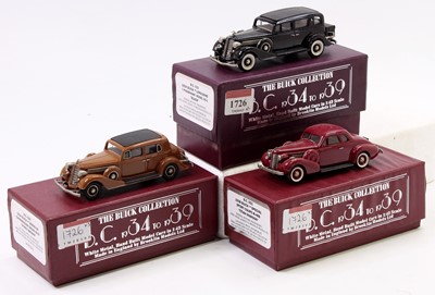 Lot 1726 - Brooklin Buick Collection 1/43rd scale white...