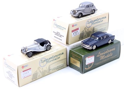 Lot 1727 - Lansdowne Models 1/43rd scale white metal...