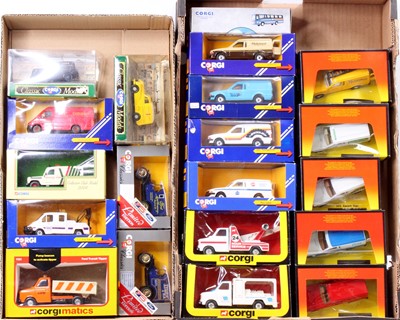 Lot 1352 - 2 trays containing a collection of Corgi Toys...