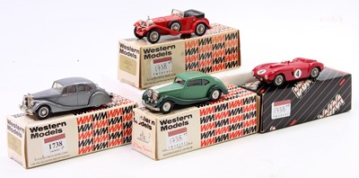 Lot 1738 - Western Models 1/43rd scale white metal...