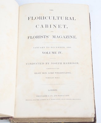 Lot 2013 - Harrison, Joseph: The Floricultural Cabinet...