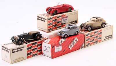 Lot 1746 - Western Models 1/43rd scale white metal boxed...