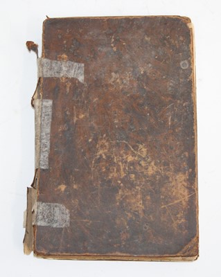 Lot 680 - An early 18th century commonplace / scholar’s...