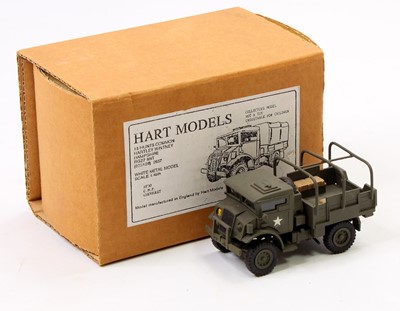 Lot 1757 - Hart Models 1/48th scale white metal model of...