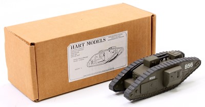 Lot 1759 - Hart Models 1/48th scale white metal and resin...