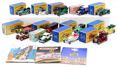 Lot 1513 - A collection of boxed Matchbox Models of...