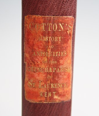 Lot 2007 - Cotton, Charles: The History And Antiquities...