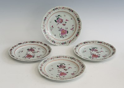 Lot 2421 - A set of four 18th century Chinese export...