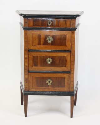 Lot 2646 - A 19th century French provincial walnut...