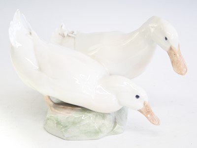 Lot 74 - A Royal Copenhagen glazed porcelain model of...
