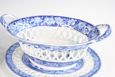 Lot 2080 - A pair of 19th century blue and white...