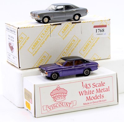 Lot 1768 - Abbey Classics 1/43rd scale white metal model...