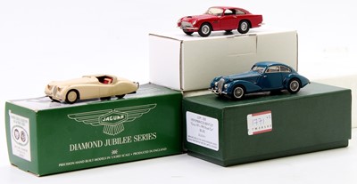 Lot 1771 - Collection of 3 white metal 1/43rd scale cars...