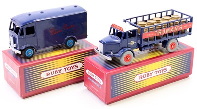 Lot 1774 - Ruby Toys Made in England, 2 examples to...