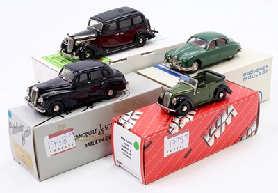 Lot 1778 - Collection of 4 various 1/43rd scale white...