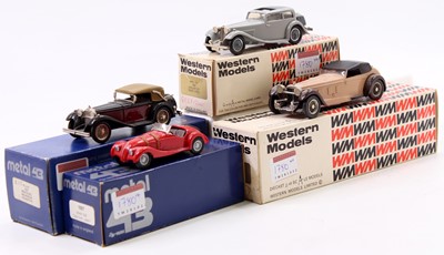 Lot 1780 - Western Models and Metal 43, 1/43rd scale...