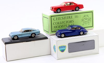 Lot 1781 - Collection of 1/43rd scale resin and white...