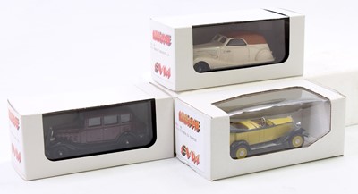 Lot 1784 - SVM Mini Route 1/43rd scale resin vehicle...