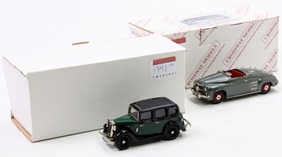 Lot 1791 - Crossway Models and Kenna Models 1/43rd scale...