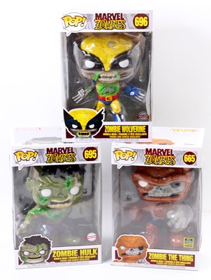 Lot 1866 - Funko Pop Vinyl Marvel Zombies Large Figurine...