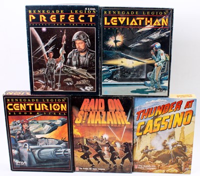 Lot 1869 - 5 various boxed Strategy Board Games, to...