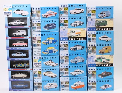 Lot 865 - 28 various boxed Vanguards Emergency Services...