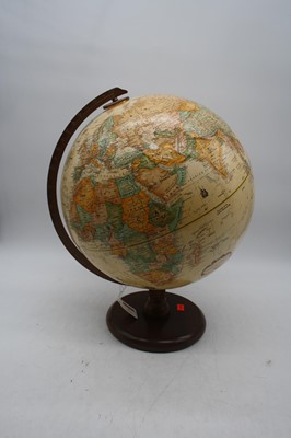 Lot 7 - A Replogle terrestrial globe on stand, h.40cm