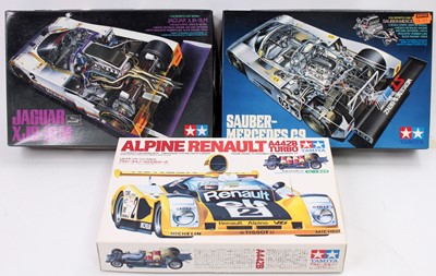 Lot 1266 - Tamiya 1/24th scale plastic Le Mans Racing kit...