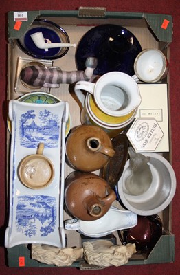 Lot 100 - A box of miscellaneous items, to include a...