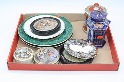 Lot 68 - A collection of Victorian Pratt ware to...
