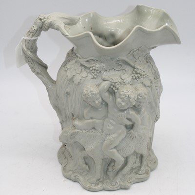 Lot 70 - A 19th century Mintons stoneware Silenus &...