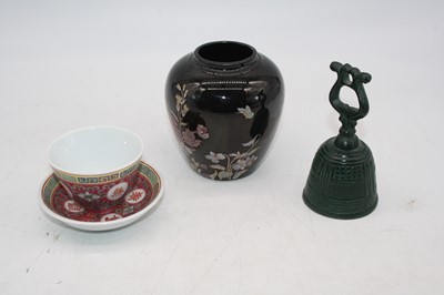 Lot 75 - A box of various eastern ceramics to include...