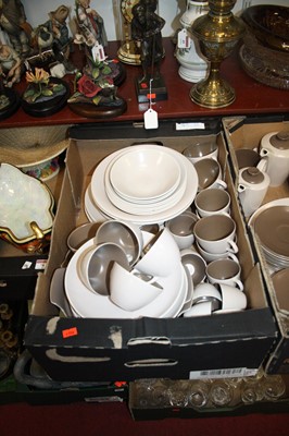 Lot 79 - A Poole Pottery part tea and dinner service