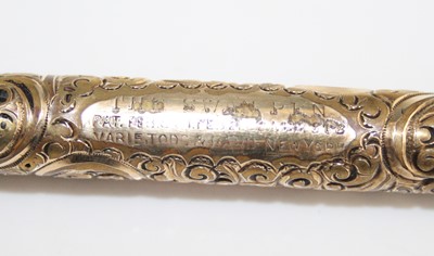 Lot 230 - A late 19th century Mabie Todd & Co 'Swan'...