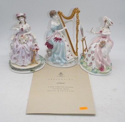 Lot 182 - A collection of three Royal Worcester...