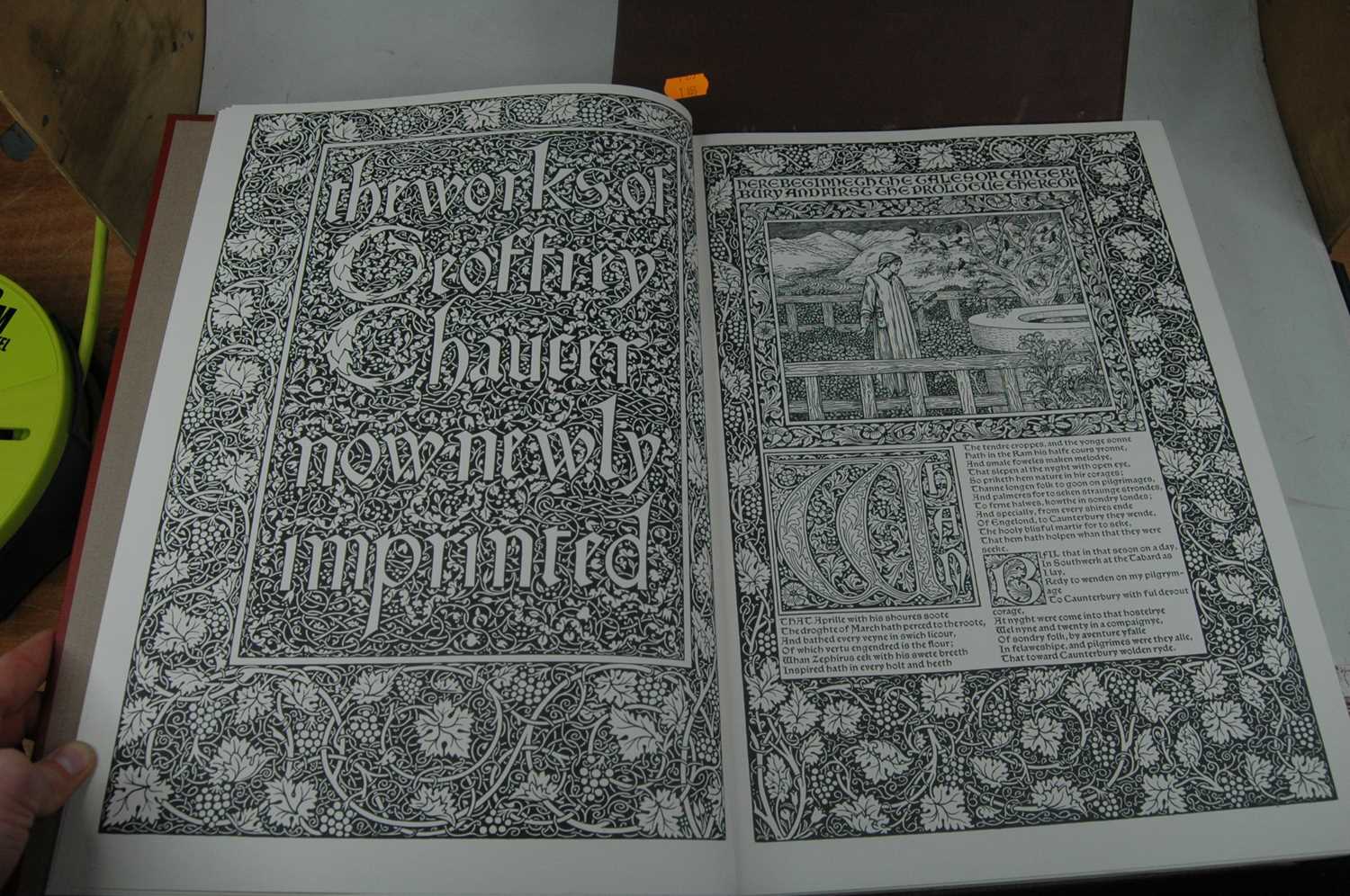 Lot 600 - The Kelmscott Chaucer, Folio society 2008...