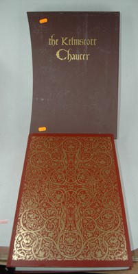 Lot 600 - The Kelmscott Chaucer, Folio society 2008...