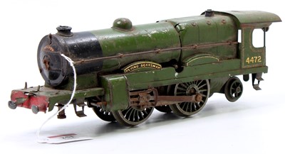 Lot 251 - Flying Scotsman Hornby clockwork 0 gauge model...