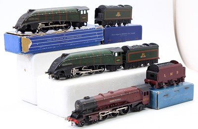 Lot 550 - Three Hornby-Dublo 3-rail 4-6-2 locos &...