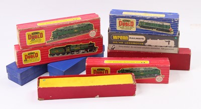 Lot 556 - Empty boxes: Dublo:- two 2232 Co-Co; 2221...